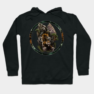 Royal Tiger Descends Mountain Hoodie